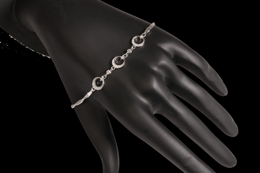 Liron Silver Modern Çapa Kolye